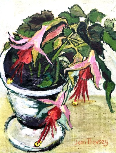 Fuchsias by Unbekannt Unbekannt